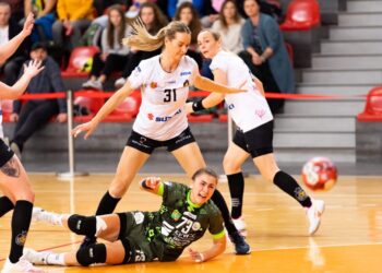 13.11.2021. Kobierzyce. Mecz PGNiG Superliga: KPR Gminy Kobierzyce - Suzuki Korona Handball Kielce / Michał Ciechanowicz / pgnig-superliga.pl