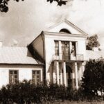 Dwór w Olesznie - zdjęcie archiwalne / mapapamieci.net