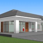 Wizualizacja nowego ośrodka zdrowia w Wąchocku / UMiG Wąchock