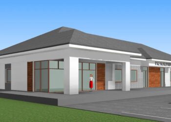 Wizualizacja nowego ośrodka zdrowia w Wąchocku / UMiG Wąchock