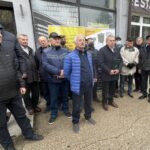 06.12.2021. Ostrowiec Świętokrzyski. Przekazanie miodów dla żołnierzy na polsko-białoruską granicę / Emilia Sitarska / Radio Kielce