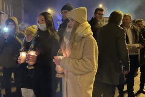 13.12.2021. Ostrowiec Św. Upamiętnienie ofiar stanu wojennego / Emilia Sitarska