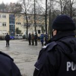 16.12.2021. Kielce. Przekazanie elektrycznych aut świętokrzyskim policjantom / Robert Felczak / Radio Kielce