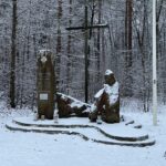 12.12.2021. Lasy zgórskie. Miejsce bitwy z 1944r. / Dionizy Krawczyński / Radio Kielce