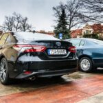 16.12.2021. Sandomierz. Na zdjęciu: Toyota camry - nowy, służbowy samochód urzędu miasta / UM Sandomierz