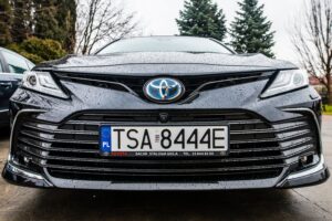 16.12.2021. Sandomierz. Na zdjęciu: Toyota camry - nowy, służbowy samochód urzędu miasta / UM Sandomierz