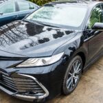 16.12.2021. Sandomierz. Na zdjęciu: Toyota camry - nowy, służbowy samochód urzędu miasta / UM Sandomierz