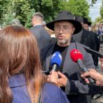 04.07.2021. Kielce. Marsz Pamięci. Na zdjęciu: Bogdan Białek - przewodniczący Stowarzyszenia im. Jana Karskiego / Paulina Michta / Radio Kielce