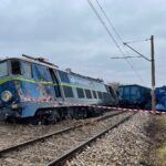 05.01.2022. Gołuchów. Zderzenie samochodu ciężarowego z pociągiem / Wiktor Taszłow / Radio Kielce