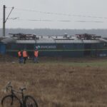 05.01.2022. Gołuchów. Zderzenie samochodu ciężarowego z pociągiem / Wiktor Taszłow / Radio Kielce