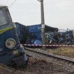 05.01.2022. Gołuchów. Zderzenie samochodu ciężarowego z pociągiem / Wiktor Taszłow / Radio Kielce