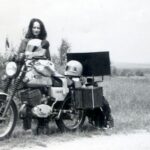 1987 r. Z majdanem w drodze / archiwum Tomasza Ogieniewskiego