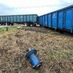 05.01.2022. Gołuchów. Zderzenie samochodu ciężarowego z pociągiem / Wiktor Taszłow / Radio Kielce