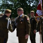 21.06.2021. Kielce. Uroczystość przekazania obowiązków na stanowisku dowódcy 10. Świętokrzyskiej Brygady Obrony Terytorialnej / ppor. Daniel Woś / ŚBOT