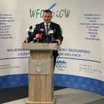 13.01.2022. Kielce. Konferencja w Wojewódzkim Funduszu Ochrony Środowiska i Gospodarki Wodnej w Kielcach. Na zdjęciu: Ryszard Gliwiński - prezes WFOŚiGW / Paulina Michta / Radio Kielce