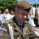 21.06.2021. Kielce. Uroczystość przekazania obowiązków na stanowisku dowódcy 10. Świętokrzyskiej Brygady Obrony Terytorialnej. Na zdjęciu: płk. Piotr Hałys - Dowódca ŚBOT, / ppor. Daniel Woś / ŚBOT