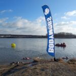 15.01.2022. Sandomierz. Zimowa przeprawa Wisły wpław / Anna Głąb / Radio Kielce