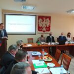 31.01.2022. Gnojno. Sesja Rady Gminy Gnojno. Na zdjęciu (po lewej): minister Michał Cieślak / Marcin Marszałek / Radio Kielce