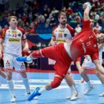 15.01.2022. Słowacja, Bratysława. Mistrzostwa Europy piłkarzy ręcznych: mecz Austria - Polska / PAP/Adam Warżawa