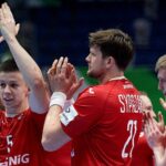 15.01.2022. Słowacja, Bratysława. Mistrzostwa Europy piłkarzy ręcznych: mecz Austria - Polska / PAP/Adam Warżawa