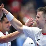 16.01.2022. Bratysława, Słowacja. Mistrzostwa Europy piłkarzy ręcznych: mecz Białoruś - Polska. Na zdjęciu: Michał Olejniczak / PAP/Adam Warżawa