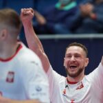 16.01.2022. Bratysława, Słowacja. Mistrzostwa Europy piłkarzy ręcznych: mecz Białoruś - Polska. Na zdjęciu: Michał Daszek / PAP/Adam Warżawa