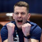 16.01.2022. Bratysława, Słowacja. Mistrzostwa Europy piłkarzy ręcznych: mecz Białoruś - Polska. Na zdjęciu: Patryk Rombel - trener reprezentacji Polski / PAP/Adam Warżawa