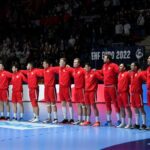 18.01.2022. Bratysława, Słowacja. Mistrzostwa Europy piłkarzy ręcznych. Mecz grupy D: Polska - Niemcy / PAP/Adam Warżawa