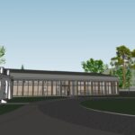 Starachowice. Wizualizacja tzw. „Pałacyku” - willi dyrekcji Zakładów Starachowickich / UM Starachowice