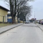 11.01.2022. Sandomierz. Ulica Okrzei / Grażyna Szlęzak-Wójcik / Radio Kielce