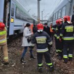 04.01.2022. Skarżysko-Kamienna. Śmiertelne potrącenie na torach / ml. bryg. Rafał Surdy JRG Skarżysko-Kamienna