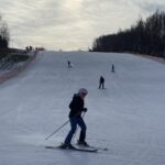 29.01.2022 Konary gmina Klimontów. Stok narciarski / Grażyna Szlęzak-Wójcik / Radio Kielce