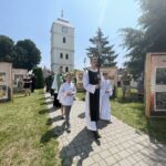 11.07.2021. Ćmielów. Pogrzeb Tomasza Wójcika „Tarzana” / Emilia Sitarska / Radio Kielce