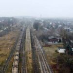 Wolica. Tory kolejowe / Urząd Gminy i Miasta Chęciny