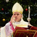 02.01.2022. Gorzyce. Diecezjalne spotkanie rodzin. Na zdjęciu: Krzysztof Nitkiewicz - biskup sandomierski / ks. Grzegorz Słodkowski