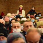 06.01.2022. Sandomierz. Święto Objawienia Pańskiego. Msza w kościele Podwyższenia Krzyża Świętego / ks. Grzegorz Słodkowski