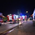 17.11.2021. Włoszczowa. Pożar domu przy ulicy 1 Maja / Magdalena Galas-Klusek / Radio Kielce