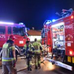 17.11.2021. Włoszczowa. Pożar domu przy ulicy 1 Maja / Magdalena Galas-Klusek / Radio Kielce