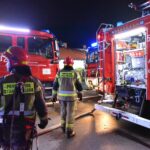 17.11.2021. Włoszczowa. Pożar domu przy ulicy 1 Maja / Magdalena Galas-Klusek / Radio Kielce