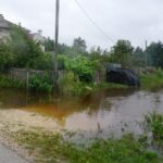 06.08.2021. Solec-Zdrój. Ulewne deszcze zalały ulice i pola / Marta Gajda / Radio Kielce