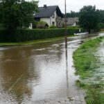 06.08.2021. Solec-Zdrój. Ulewne deszcze zalały ulice i pola / Marta Gajda / Radio Kielce