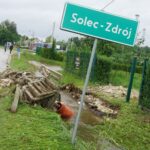 06.08.2021. Solec-Zdrój. Ulewne deszcze zalały ulice i pola / Marta Gajda / Radio Kielce