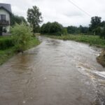 06.08.2021. Solec-Zdrój. Ulewne deszcze zalały ulice i pola / Marta Gajda / Radio Kielce