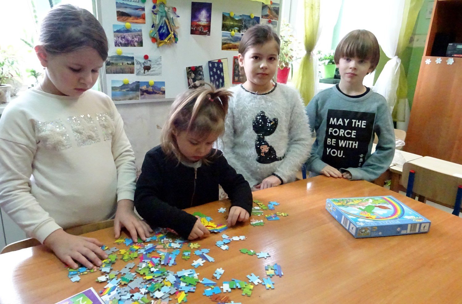 04.01.2021 Jędrzejów. Ferie w Ognisku Wychowawczym Caritas / Radio Kielce