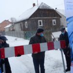 08.02.2021. Miechów. Podpisanie umowy z wykonawcą projektu i budowy odcinka drogi ekspresowej S7 prowadzącej od Krakowa do granicy z województwem świętokrzyskim / Ewa Pociejowska-Gawęda / Radio Kielce