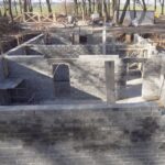 Rzeszówek w gminie Oksa. Zabytkowy dwór i park. Prace budowlane stan na 2020 r. / Fundacja Ratowania Zabytkowego Parku w Rakoszynie