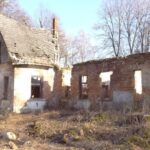 Rzeszówek w gminie Oksa. Zabytkowy dwór i park. Prace budowlane stan na 2020 r. / Fundacja Ratowania Zabytkowego Parku w Rakoszynie