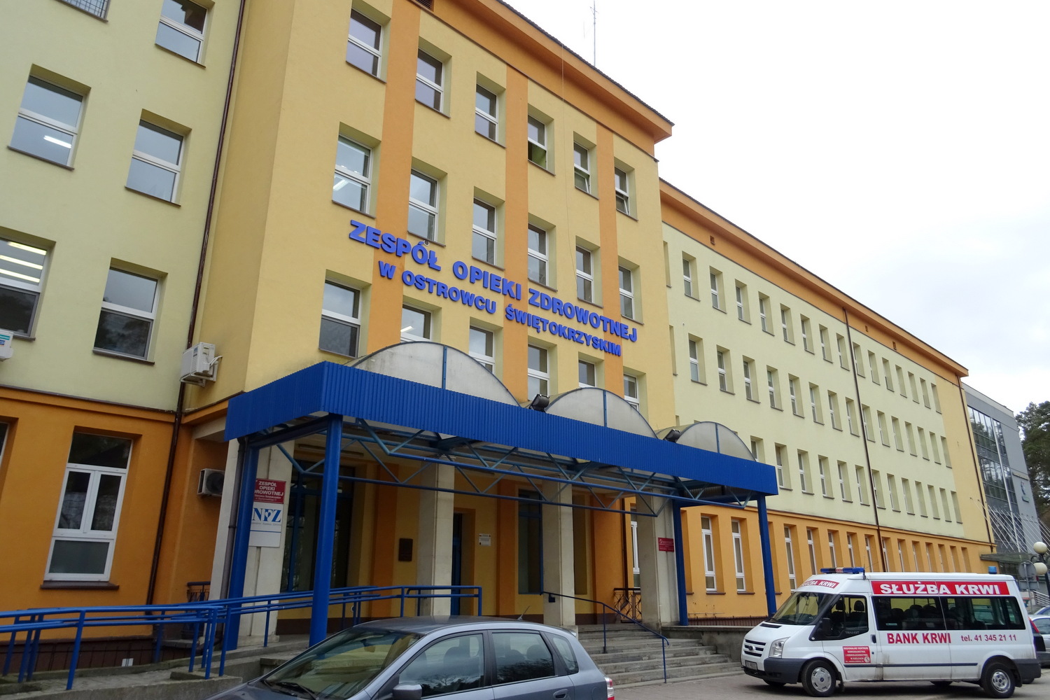 Szpital w Ostrowcu Św. / Emilia Sitarska / Radio Kielce
