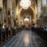 28.08.2021. Sandomierz. Uroczystości pogrzebowe prof. Andrzeja Schinzla / Marcin Marszałek / Radio Kielce