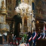 28.08.2021. Sandomierz. Uroczystości pogrzebowe prof. Andrzeja Schinzla / Marcin Marszałek / Radio Kielce